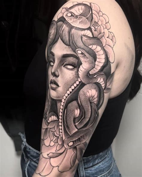 medusa portrait tattoo